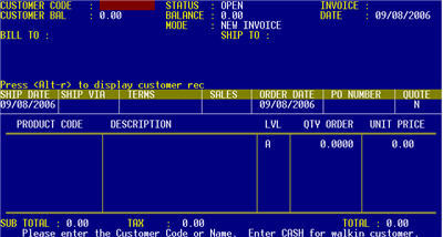 Invoice Store Screenshot